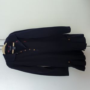 Ralph Lauren navy blue girls pleated polo dress size small